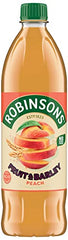 Robinsons Fruit & Barley Peach Squash, 1 l (Pack of 1)