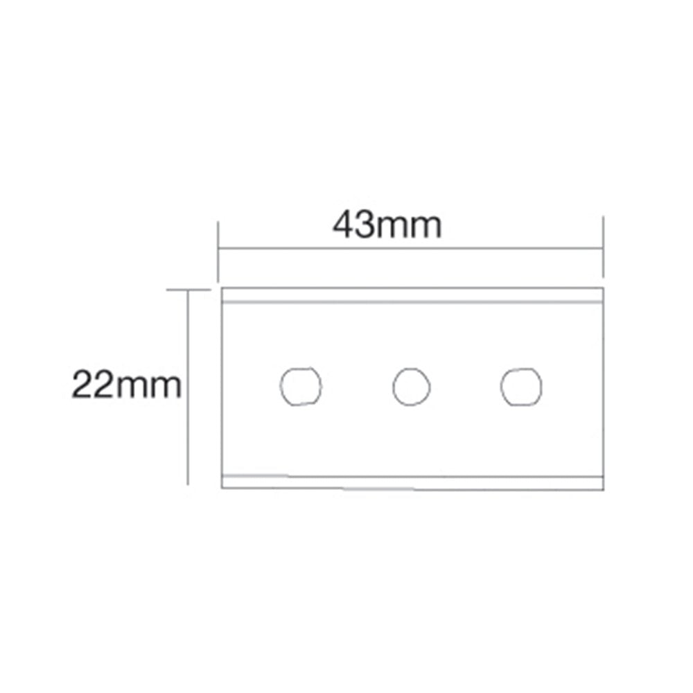 Silverline Double-Sided Scraper Blades 10pk 0.2mm (427668)