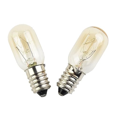 15W E14 Fridge Light Bulb -20°C Tolerant 230V Pygmy SES (Pack of 3) Incandescent Bulbs 2700K Warm White   Suitable for Fridges or Freezers   Small Edison Screw Base