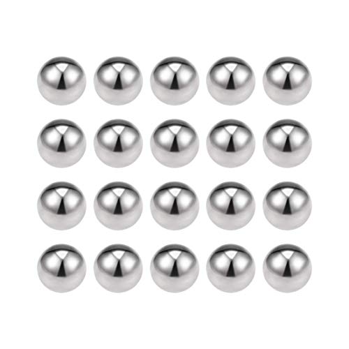 sourcing map 3/16-inch Bearing Balls 440C Stainless Steel G25 Precision Balls 100pcs