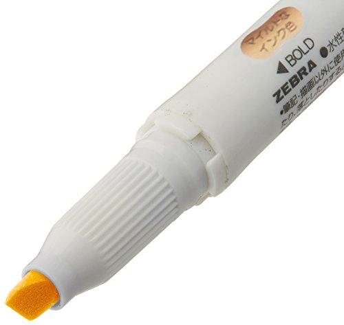 Zebra Highlighter Mild Liner, Mild Orange (WKT7-MOR)