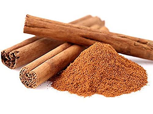 Ceylon Cinnamon Powder (500G / 17.64)   Ethically Sourced 100% Authentic True Ceylon   Cinnamon Ground   Dalchini Powder   Premium Quality   Natural   Non GMO  Vegan