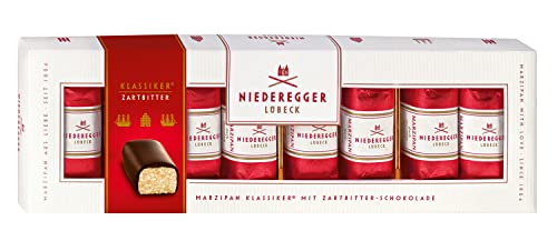 Niederegger   Marzipan Mini Loaves Dark Choc 100g