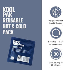 Koolpak Luxury Reusable Hot and Cold Pack 13 x 14cm