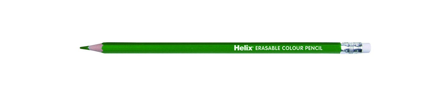 Helix Erasable Colouring Pencils (Pack of 12)