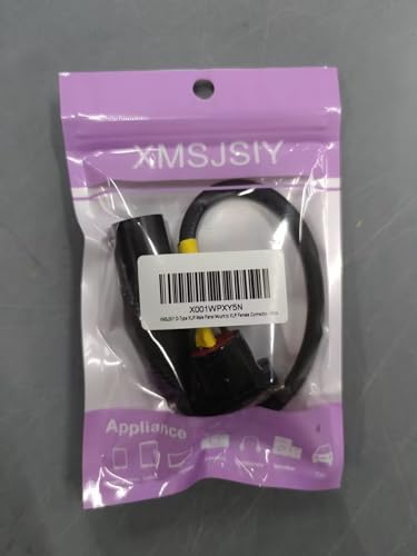 XMSJSIY D-Type XLR Female Panel Mount to XLR Male Connector Pass Through Cable,3 Pin Mic XLR Feed/Pass Thru Converter Compatible with Microphone - 30cm/11.8inch 1PC (Female to Male)