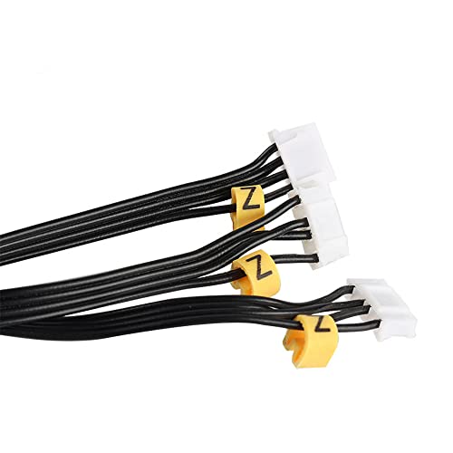 VOANZO 3D Printer Stepper Motor Cable Double Z-Axis Motor Connector Accessories for CR-10/CR-10S Ender-3 Series 3D Printer