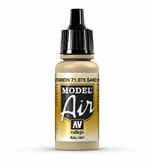 Vallejo Model Air 17 ml Acrylic Paint - Ivory