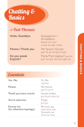 Lonely Planet Fast Talk Italian: Guaranteed to Get You Talking (Phrasebook)