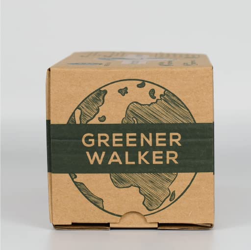 Greener Walker 25% Extra Thick Compost 6L/10L/30L Caddy Bin Liners-120 Bags Biodegradable Kitchen Food Waste Bags(6L)