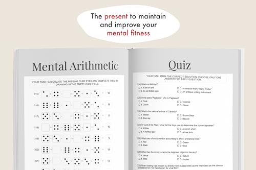 Memory Games for Adults: The XXL Puzzle Activity Book with 501 Exciting and Fun Brain Exercises to Increase Cognitive Abilities [The Smart Adult's Gift]