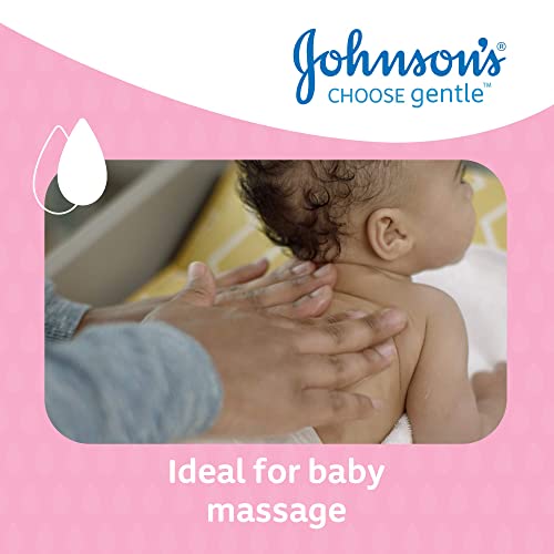 Johnson's Baby Baby Oil, Pink, 500 ml (Pack of 1)