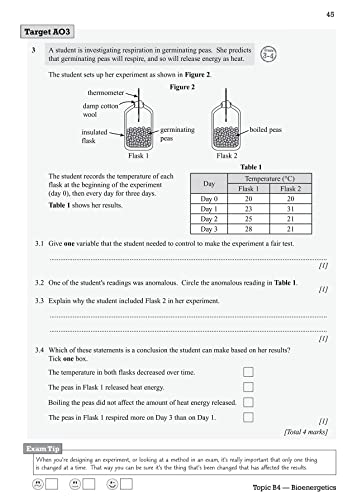 GCSE Combined Science AQA Exam Practice Workbook - Foundation (includes answers): for the 2024 and 2025 exams (CGP AQA GCSE Combined Science)