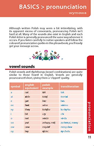 Lonely Planet Polish Phrasebook & Dictionary