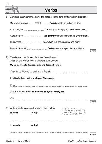 KS2 English SAT Buster: Grammar - Book 2 (for the 2024 tests) (CGP SATS English)