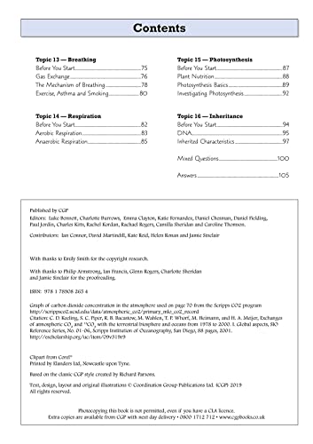 KS3 Science Year 9 Targeted Workbook (with answers) (CGP KS3 Targeted Workbooks)