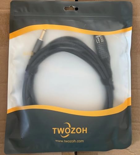 Twozoh XLR Female to 1/4 TRS Cable 3M, Braided 6.35mm Stereo Jack balanced to 3pin XLR Microphone Cable (Professional/HiFi)