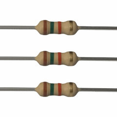 E-Projects 500EP5141K50 1.5k Ohm Resistors, 1/4 W, 5% (Pack of 500)