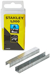 Stanley STA0TRA205T Light Duty Staple 8MM (1000) 0-TRA205T