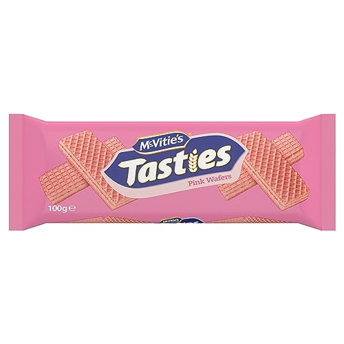 McVities Tasties Pink Wafer 100g (Pack of 2)