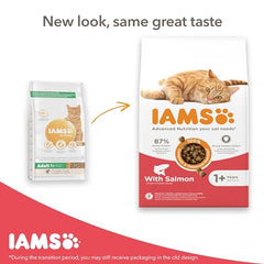 IAMS Adult Dry Cat Food Salmon 3kg