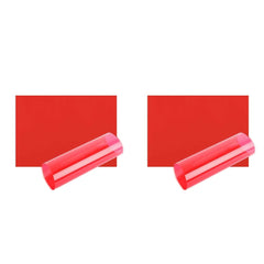 Acetate Sheets A4 OHP Sheet Colour Acetate Clear Film Plastic Light Filter Gel Reading Aid Thick 100 Micron Reading Aid (A4 Size - Red - 10 Sheets) (Pack of 2)