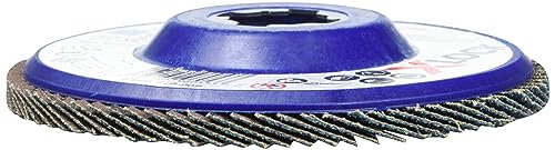 Bosch Professional 2608619209 Straight Flap Disc Best (for Metal, X-LOCK, X571, Diameter 125 mm, Grit Size K40, Bore Diameter 22.23 mm)