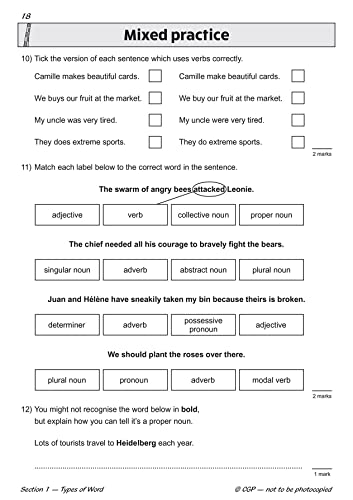 KS2 English SAT Buster: Grammar - Book 2 (for the 2024 tests) (CGP SATS English)