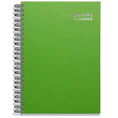 Teacher Planner 2024-2025 by Pirongs A4 6 Lesson - Green