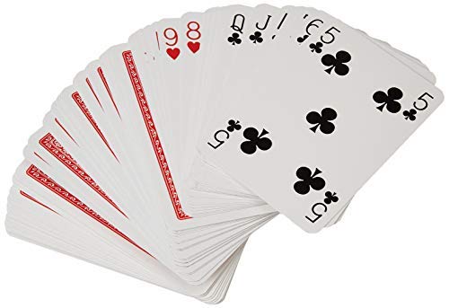 Waddingtons Number 1 Playing Card Game, play with one of red or blue deck of cards, great travel companion, gifts and toys for Boys, Girls and adults.