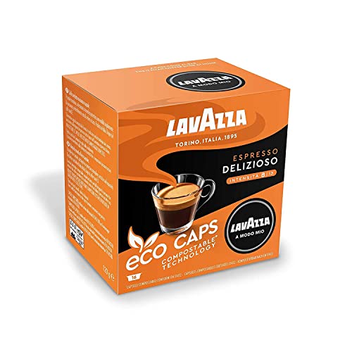 Lavazza A Modo Mio Eco Coffee Pods. All 7 Blends Variety Pack (112 Capsules) Including Intenso, Passionale, Delizioso, Dolce and Many More