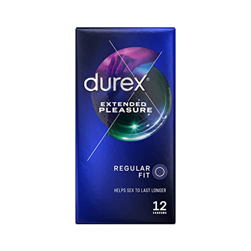 Durex Extended Pleasure Condoms - Pack of 12