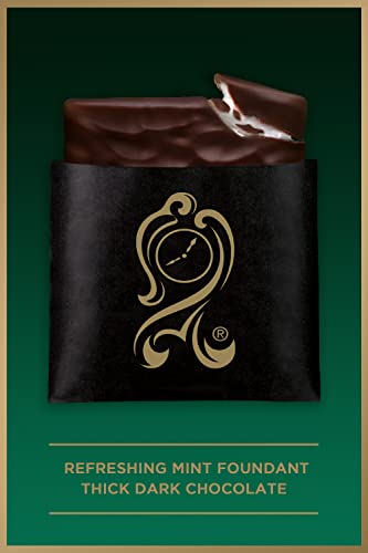 Nestlé After Eight Dark Mint Chocolate Box 300g   Thin Squares Of Mint Fondant Wrapped In Dark Chocolate   Christmas Chocolate Gift  Festive Chocolate Box  After Dinner Mints