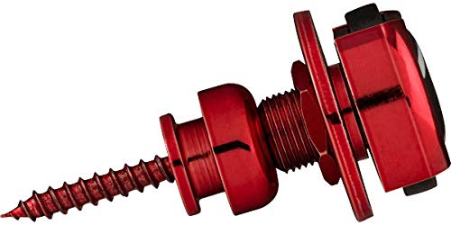 Fender Infinity Strap Locks - 360° Rotation - Red, 0990818609