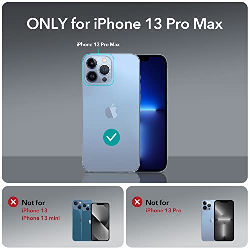 ESR for iPhone 13 Pro Max Case, MagSafe Phone Case Compatible with iPhone 13 Pro Max, Magnetic Wireless Charging, Reinforced Drop Protection, Scratch-Resistant Back, Classic Series, Clear