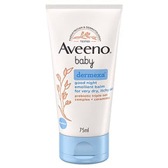 Aveeno Baby Dermexa Good Night Emollient Balm, 75 ml