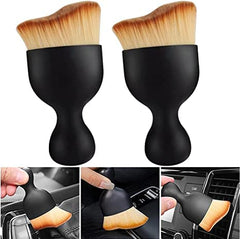 XZYZYW Car Cleaning Brush Dusting Brush, Soft Brush for Car Interior Cleaning - No Scratch, Car Interior Crevice Dusting Brush, Suitable for Every Corner of Car, Sofa, Screen, (bicolor)