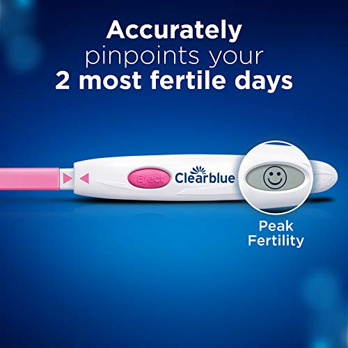 Clearblue Pregnancy Test - Digital with Weeks Indicator, 2 Digital Tests & Digital Ovulation Test Kit (OPK) - Clearblue, Proven to Help You Get Pregnant, 1 Digital Holder and 10 Tests