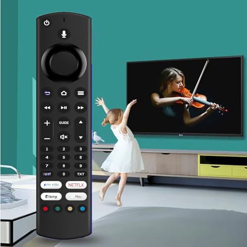 VINABTY CT-8565 Replaced Voice Remote Control Suitable for Toshiba TV 43UF3D53DB 50UF3D53DB 55UF3D53DB 65UF3D53DB 43UF3D63DA 50UF3D63DA 55UF3D63DA 65UF3D63DA-With voice search function