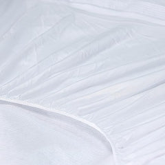 QAYAM 100% Waterproof Terry Towel Mattress Protector Deep Fitted 15CM Mattress Cover topper Sheet Stretch Skirt-Cot-(60x120and15)