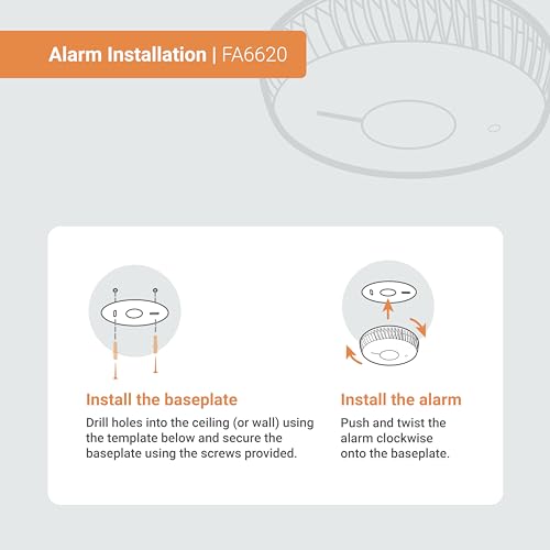 FireAngel Optical Smoke Alarm with 10 Year Sealed For Life Battery, FA6620-R-T2 (ST-622 / ST-620 replacement, new gen) - Twin Pack , White