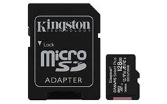 Kingston Canvas Select Plus microSD Card SDCS2/128 GB Class 10 (SD Adapter Included)