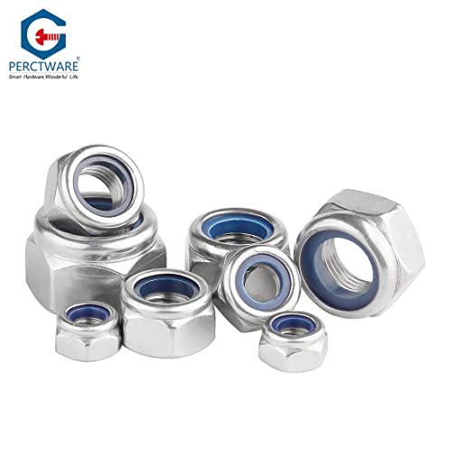 M6(6mm) 304 Stainless Steel Hex Nut for Bolts & Screws Full Nuts with Coarse Thread DIN 934(Pack of 20)