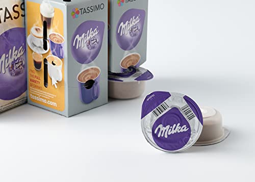 Tassimo Milka Hot Chocolate Pods x8 (Pack of 5, Total 40 Drinks)