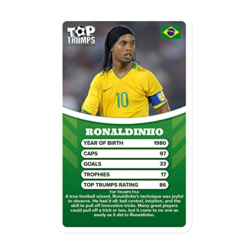 Top Trumps Legends of World Football - Who Is Your Hero? Card Game