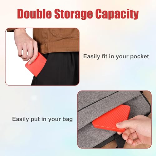 Vicloon Game Card Case for Nintendo Switch, Game Card Holder Game Storage with 12 Switch Game and Micro SD Storage Slots, Switch Games Holder case for Switch Game Card & SD Card Storage (Red)