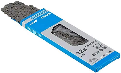 Shimano SLX CN-M7100 SLX chain with quick link, 12-speed, 126L,Silver