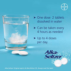 Alka-Seltzer XS Pain Relief, 20 Tablets (Pack of 1)