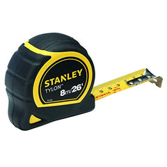 STANLEY Tylon 8m/26ft Pocket Tape Yellow/Black, 0-30-656