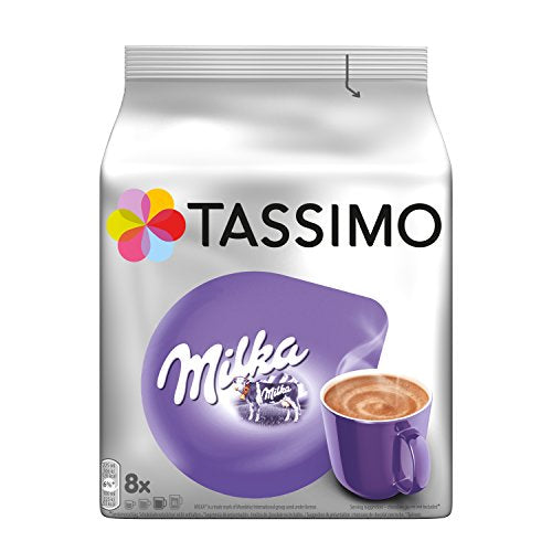 Tassimo Milka Hot Chocolate Pods x8 (Pack of 5, Total 40 Drinks)